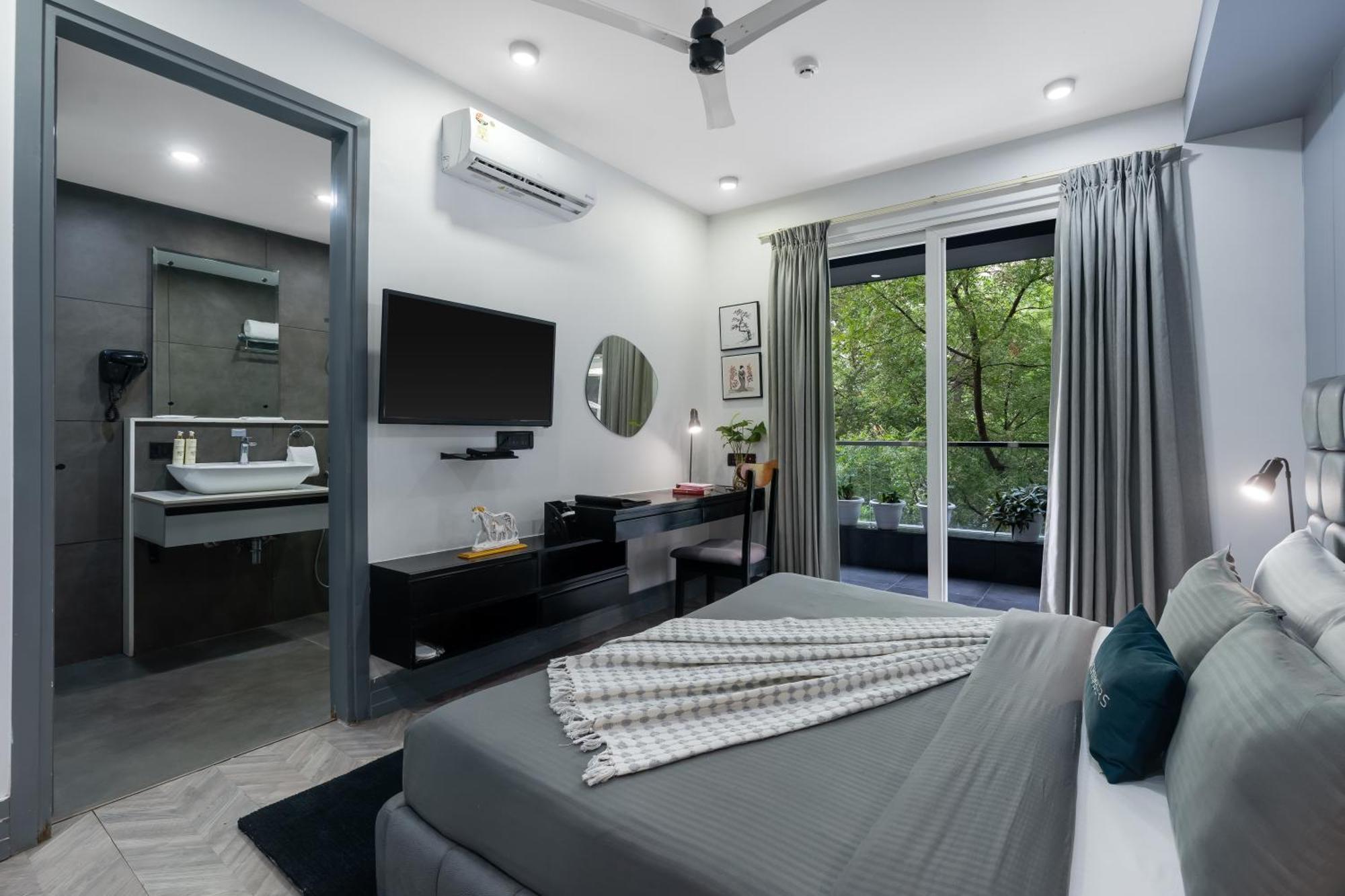 Bedchambers Serviced Apartments - Cyber City Gurgaon Zewnętrze zdjęcie