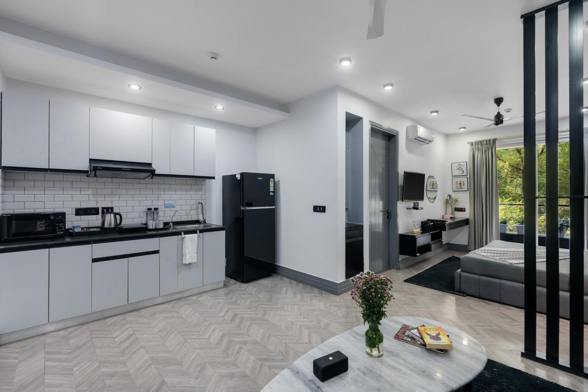 Bedchambers Serviced Apartments - Cyber City Gurgaon Zewnętrze zdjęcie