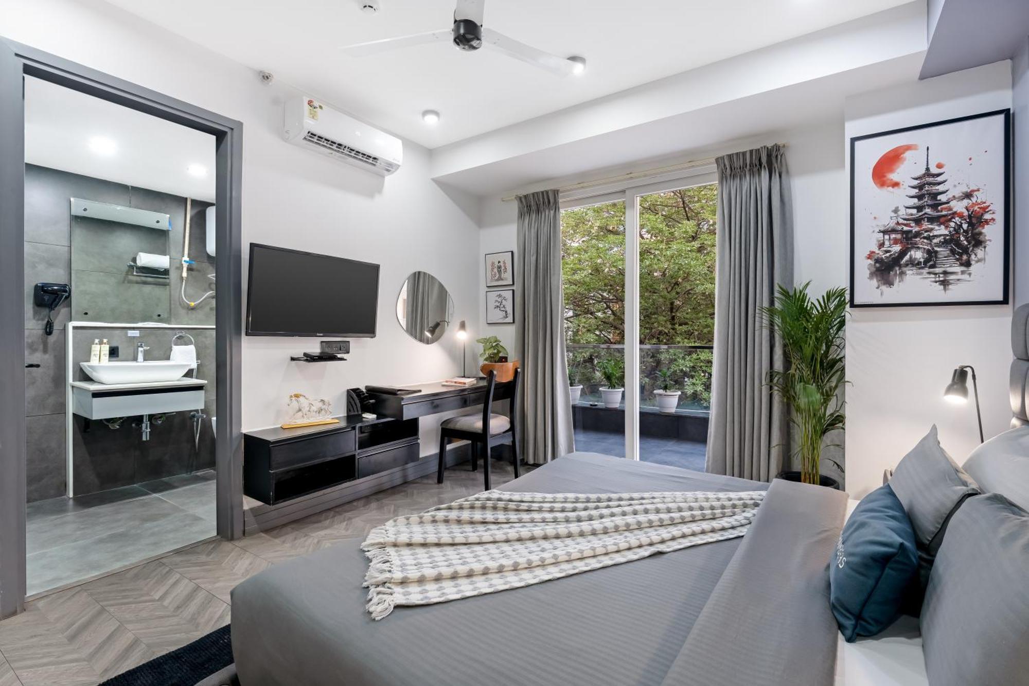 Bedchambers Serviced Apartments - Cyber City Gurgaon Zewnętrze zdjęcie