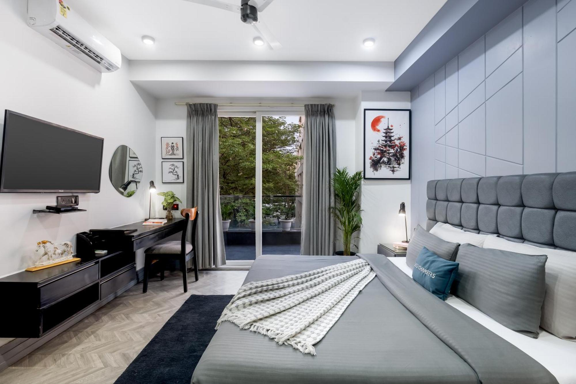 Bedchambers Serviced Apartments - Cyber City Gurgaon Zewnętrze zdjęcie