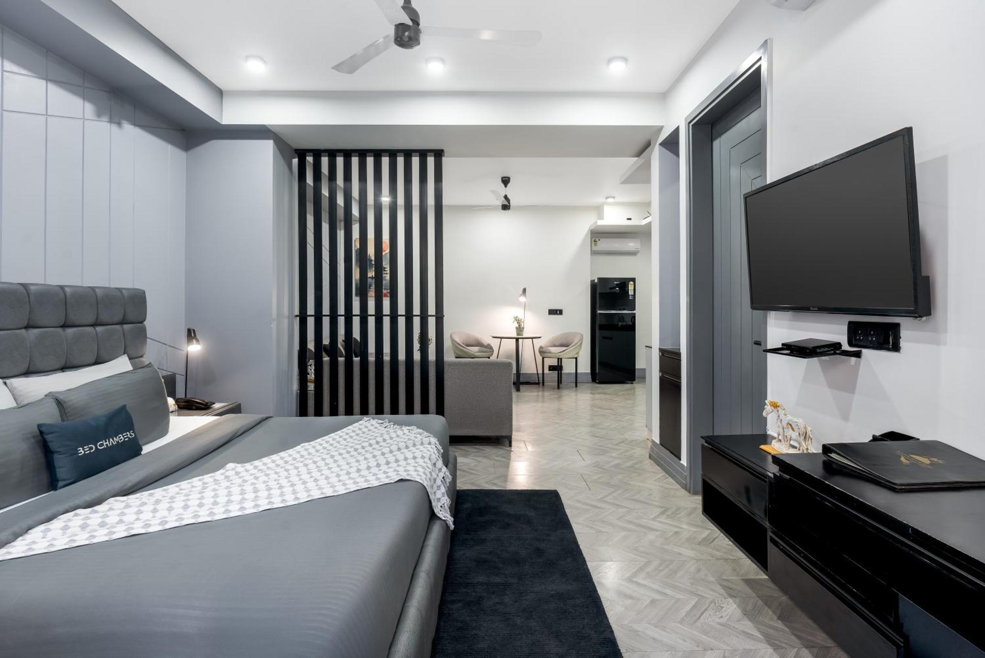 Bedchambers Serviced Apartments - Cyber City Gurgaon Zewnętrze zdjęcie