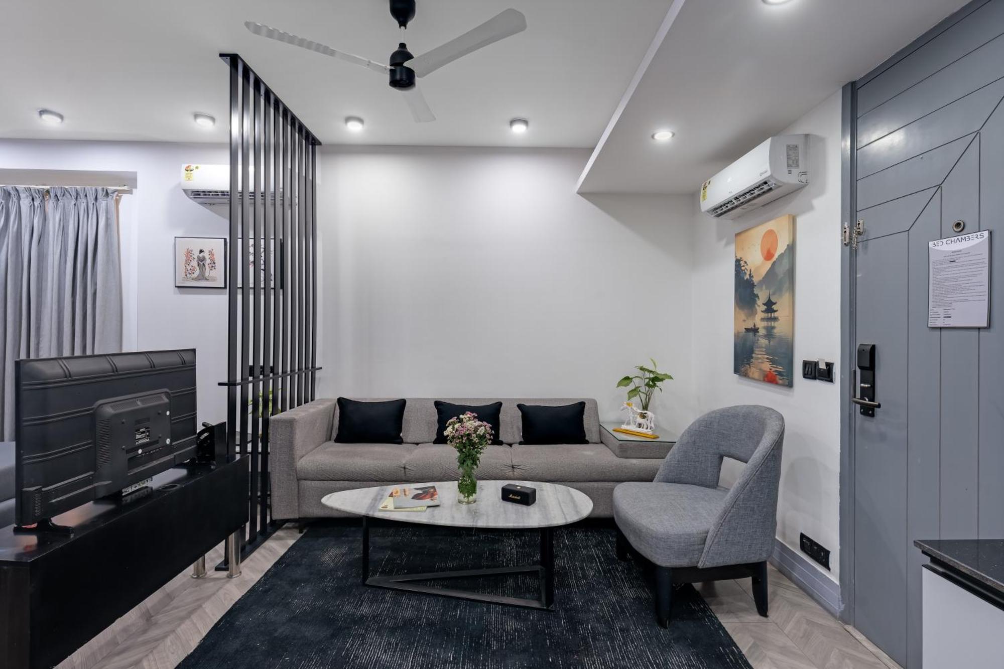 Bedchambers Serviced Apartments - Cyber City Gurgaon Zewnętrze zdjęcie