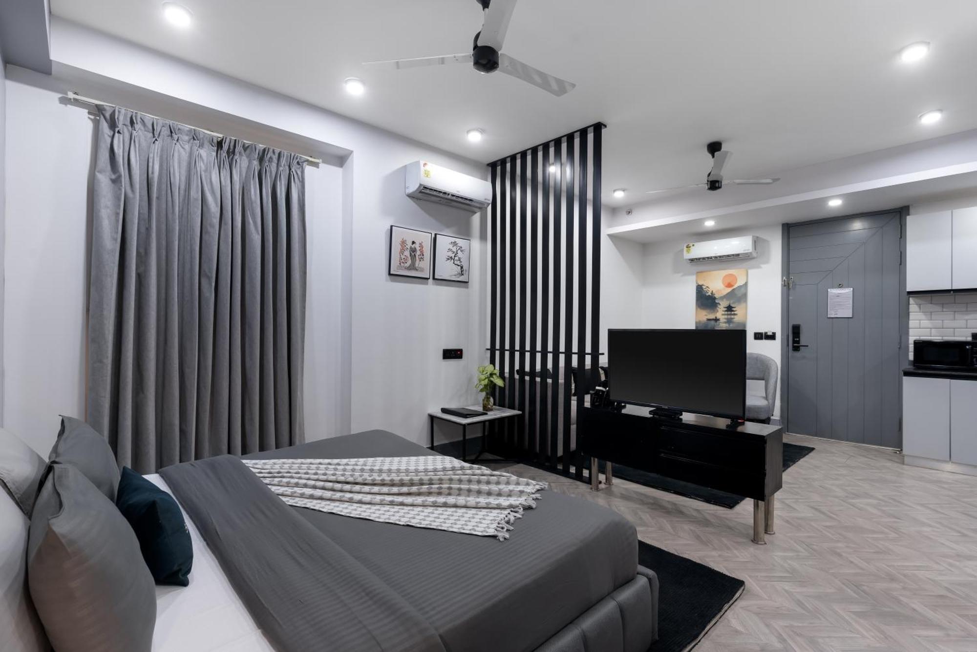 Bedchambers Serviced Apartments - Cyber City Gurgaon Zewnętrze zdjęcie